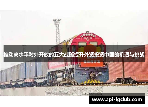 推动高水平对外开放的五大战略提升外资投资中国的机遇与挑战