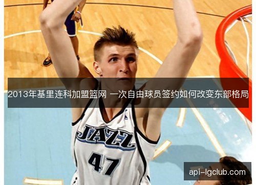 2013年基里连科加盟篮网 一次自由球员签约如何改变东部格局